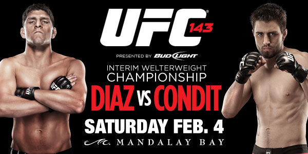 Poster/affiche UFC 143