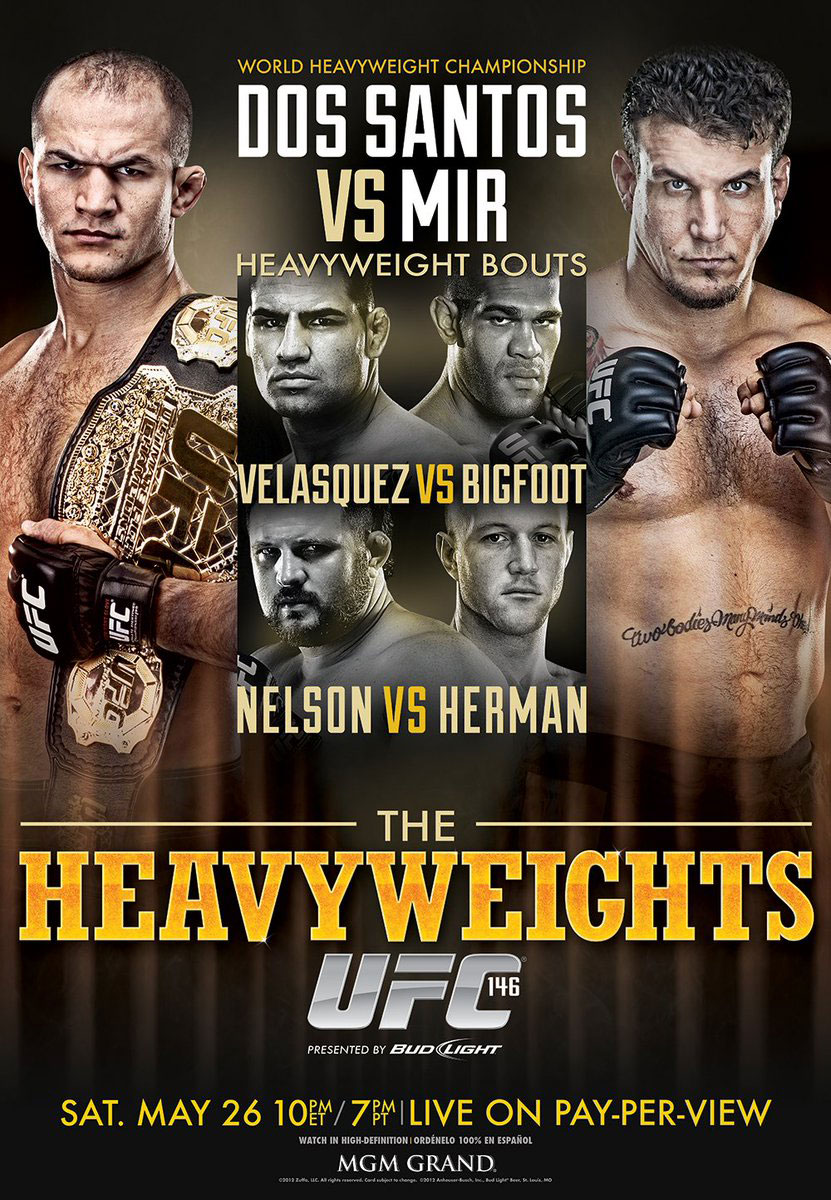 Poster/affiche UFC 146