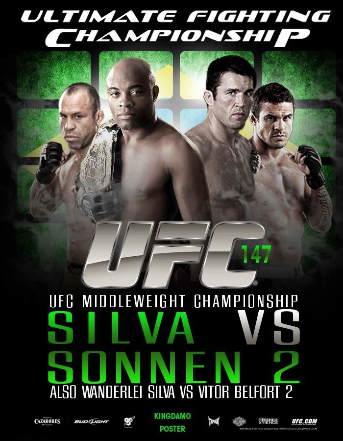 Poster/affiche UFC 147