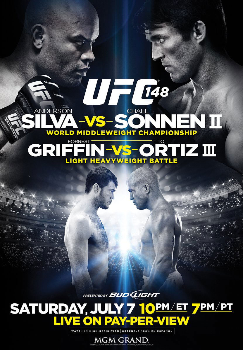 Poster/affiche UFC 148