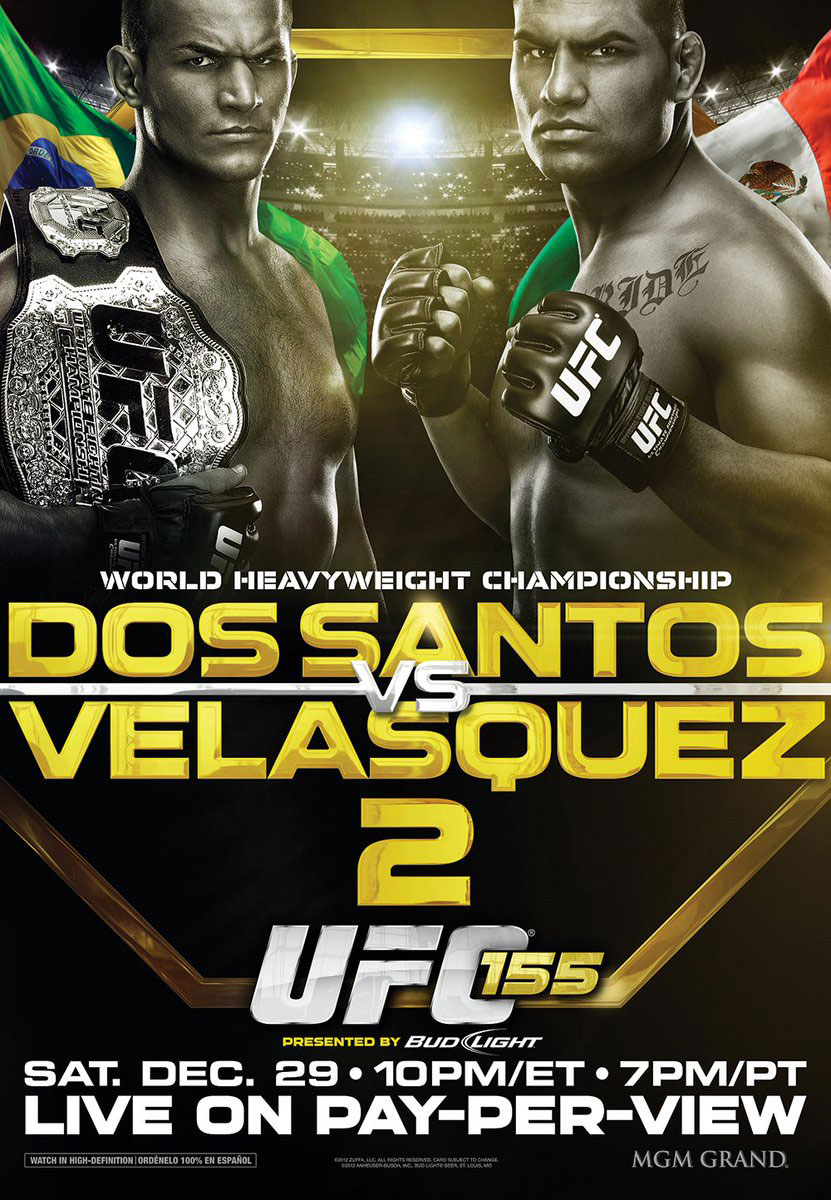 Poster/affiche UFC 155