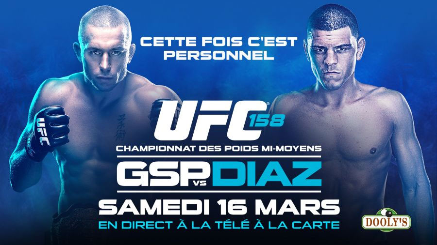 Poster/affiche UFC 158