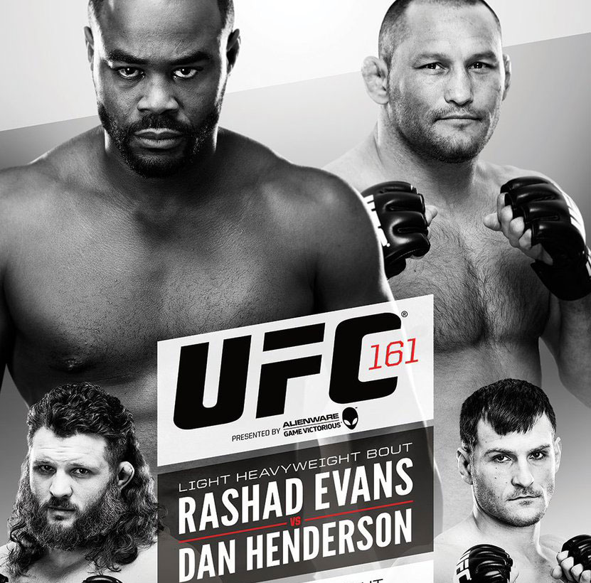 Poster/affiche UFC 161