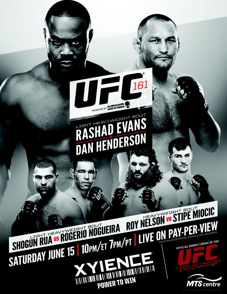 Poster/affiche UFC 161