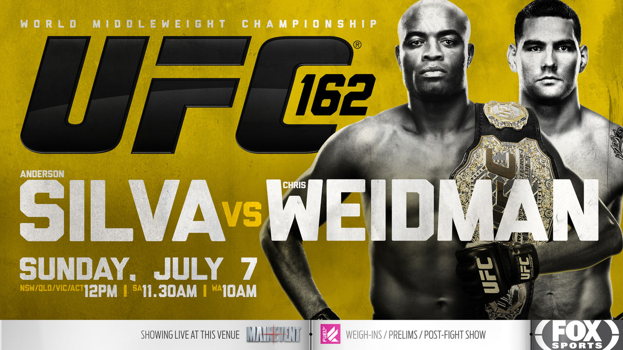 Poster/affiche UFC 162