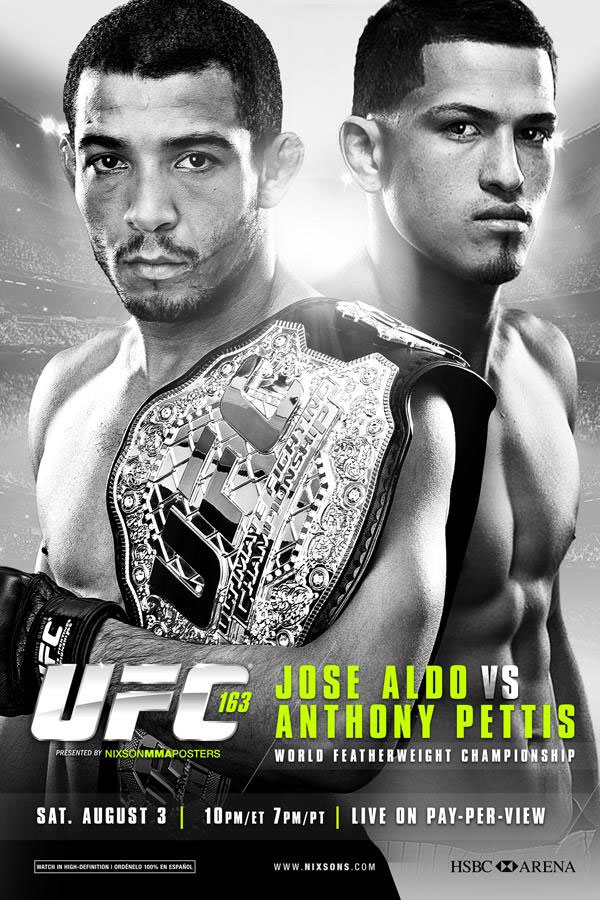 Poster/affiche UFC 163