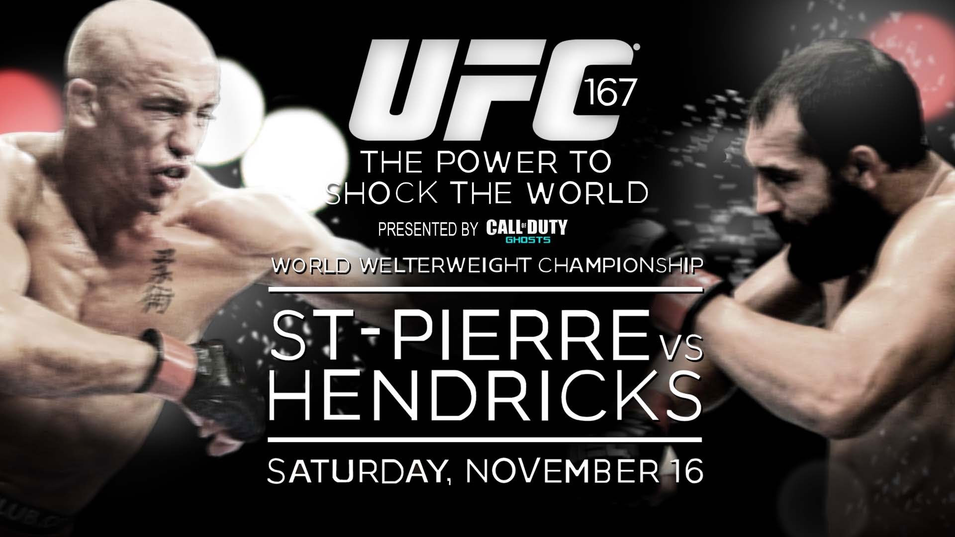 Poster/affiche UFC 167