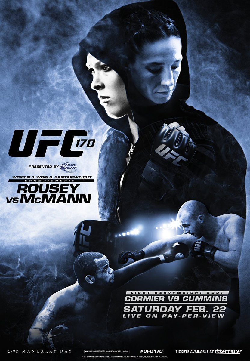 Poster/affiche UFC 170