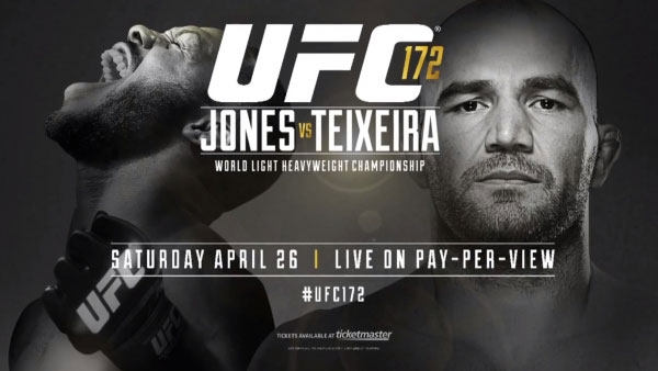 Poster/affiche UFC 172 - Baltimore