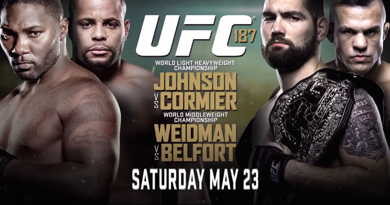 Poster/affiche UFC 187