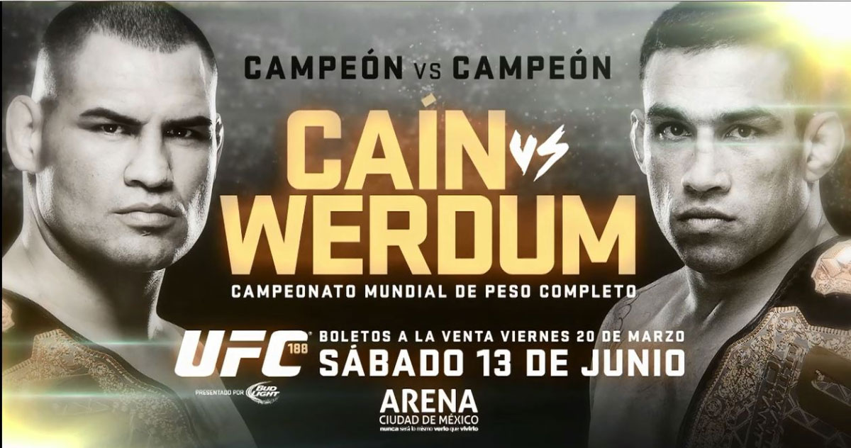 Poster/affiche UFC 188