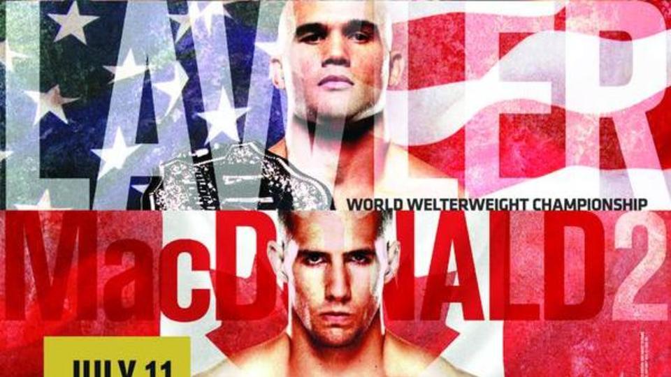 Poster/affiche UFC 189