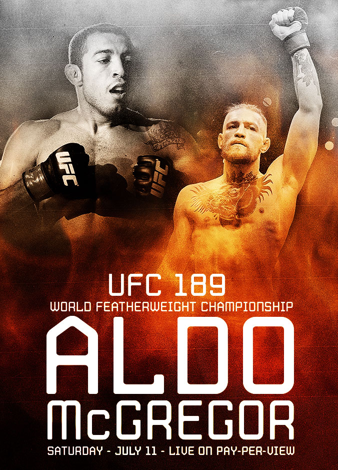 Poster/affiche UFC 189