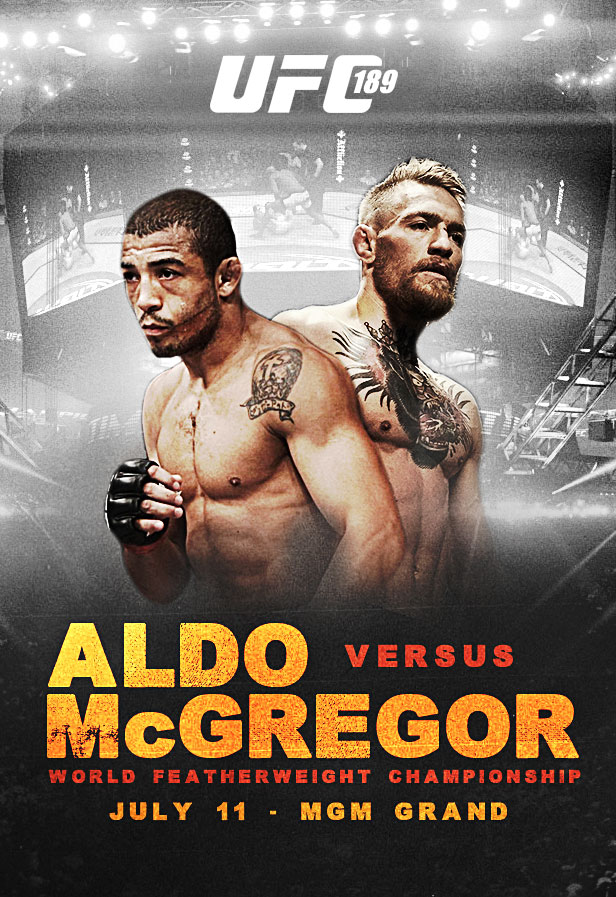 Poster/affiche UFC 189