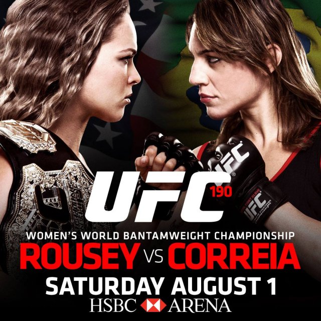 Poster/affiche UFC 190