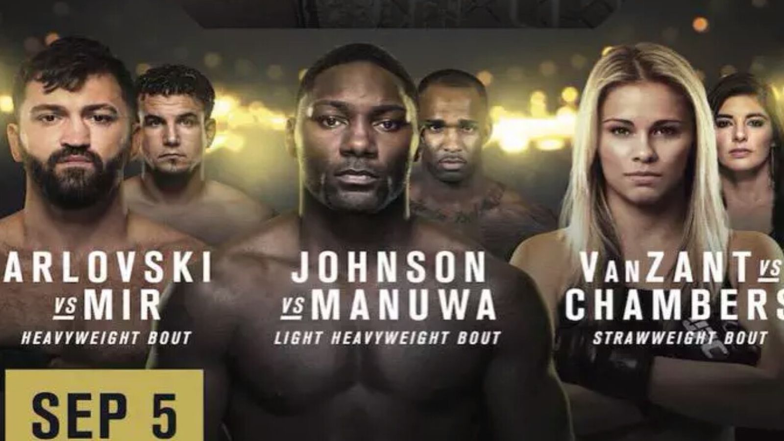 Poster/affiche UFC 191