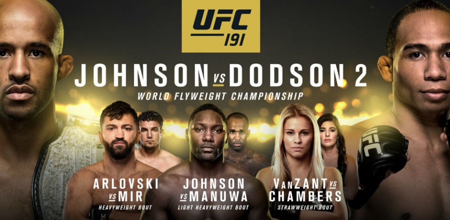 Poster/affiche UFC 191