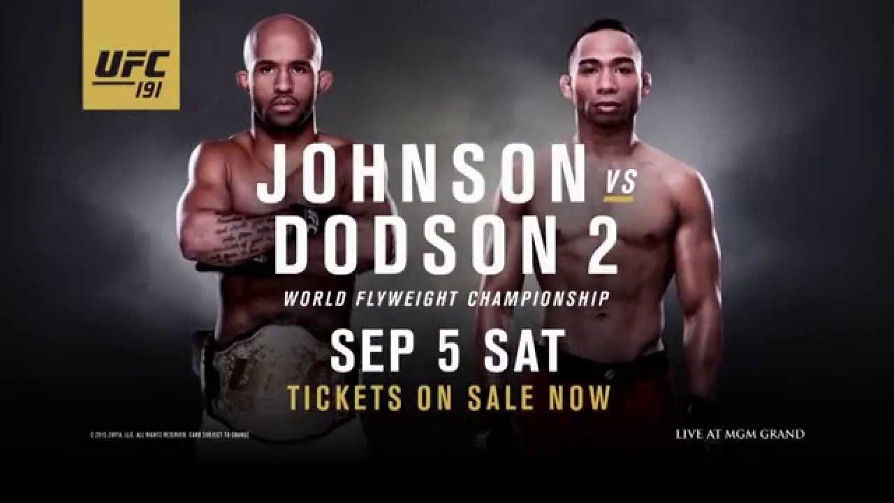 Poster/affiche UFC 191