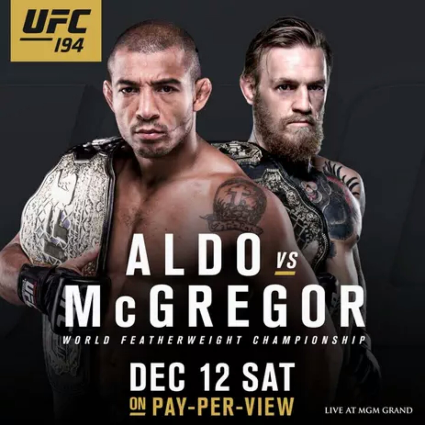 Poster/affiche UFC 194