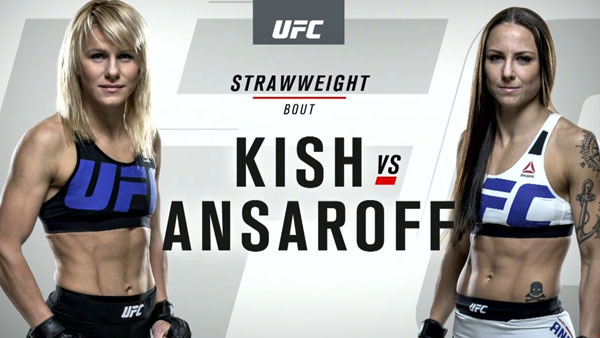 Nina Ansaroff contre Justine Kish