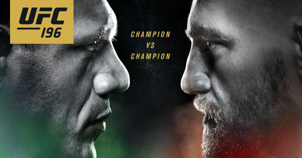 Poster/affiche UFC 196