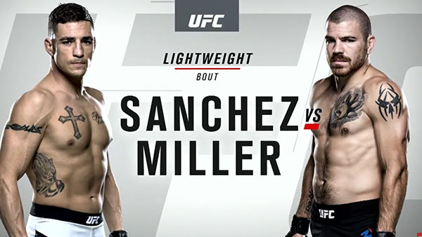 Diego Sanchez contre Jim Miller