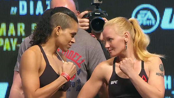 Amanda Nunes contre Valentina Shevchenko