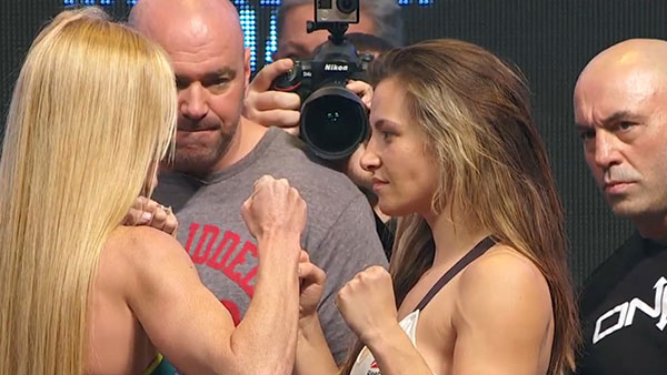 Holly Holm contre Miesha Tate