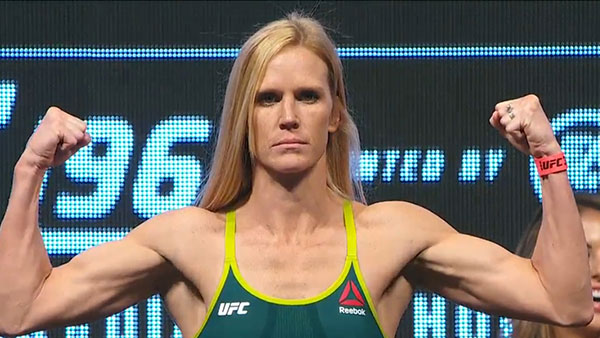 Holly Holm contre Miesha Tate