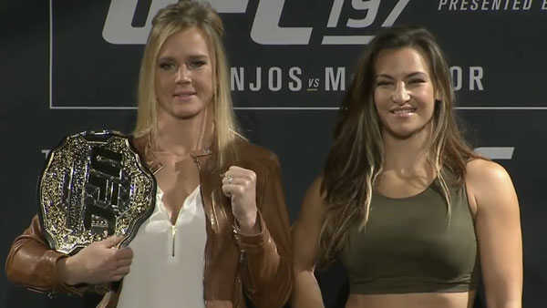 Holly Holm contre Miesha Tate  Holly Holm contre Miesha Tate