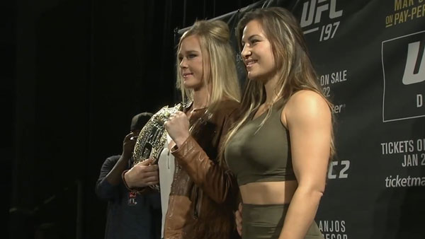 Holly Holm contre Miesha Tate  Holly Holm contre Miesha Tate