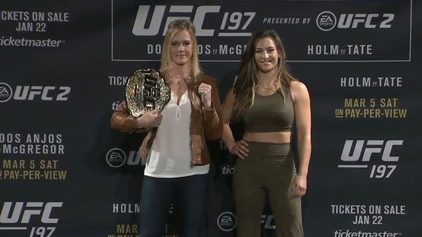 Holly Holm contre Miesha Tate  Holly Holm contre Miesha Tate