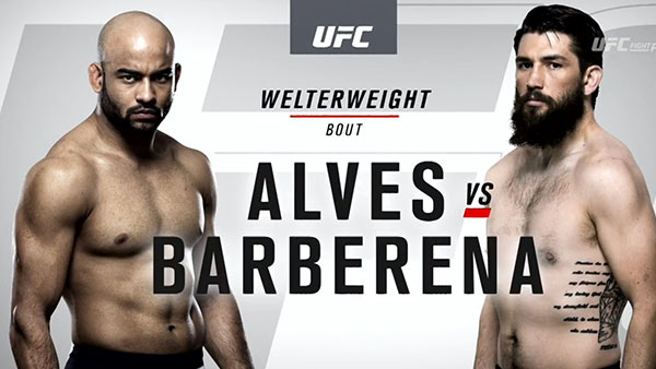 Warlley Alves contre Bryan Barberena