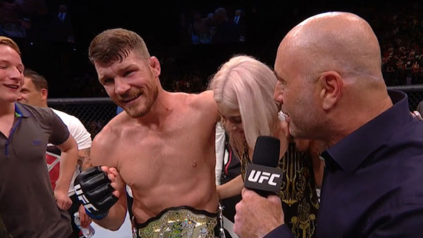 Luke Rockhold contre Michael Bisping