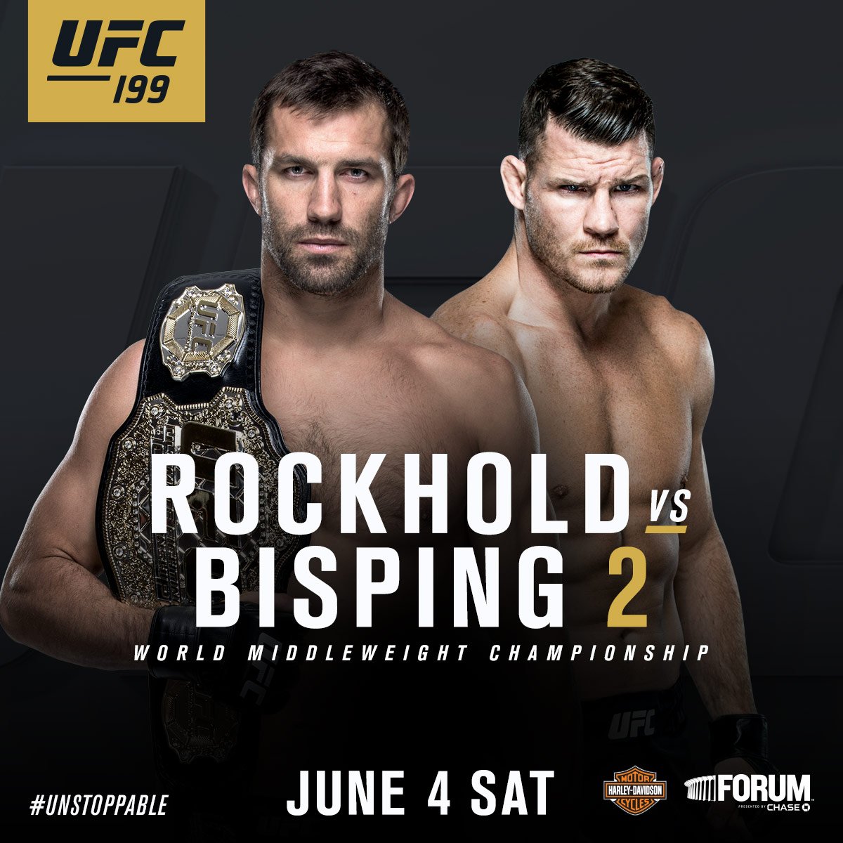 Poster/affiche UFC 199