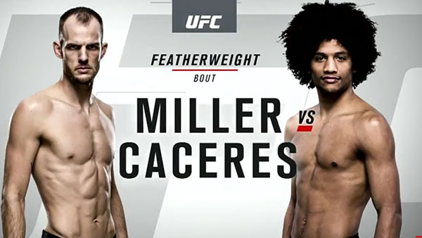 Cole Miller contre Alex Caceres