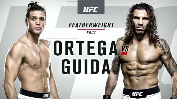 Brian Ortega contre Clay Guida