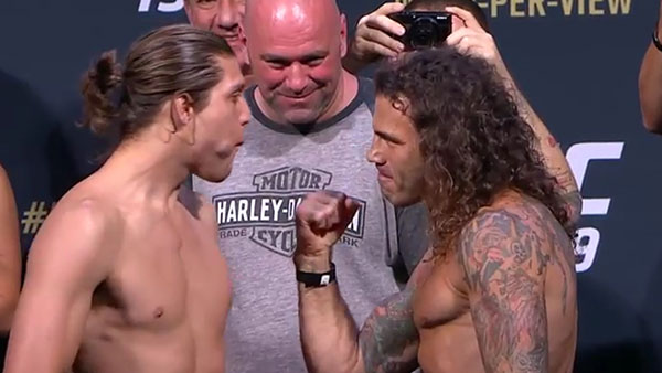 Brian Ortega contre Clay Guida