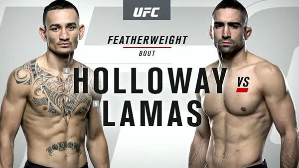 Max Holloway contre Ricardo Lamas