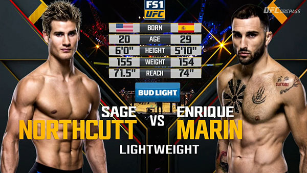 Sage Northcutt contre Enrique Marin