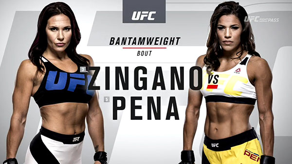 Cat Zingano contre Julianna Pena