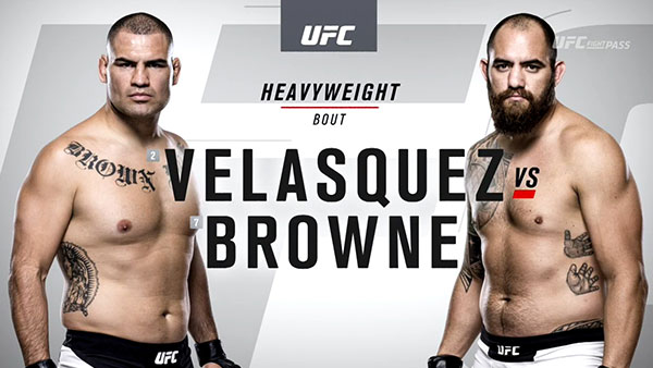 Cain Velasquez contre Travis Browne