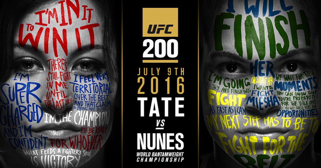 Poster/affiche UFC 200