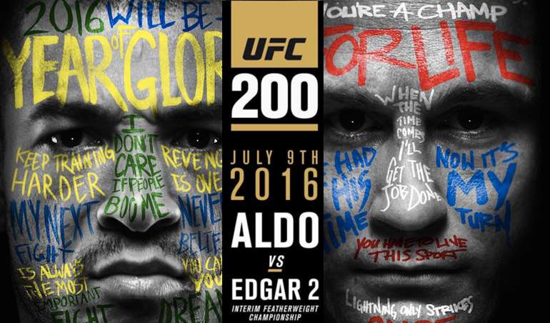 Poster/affiche UFC 200