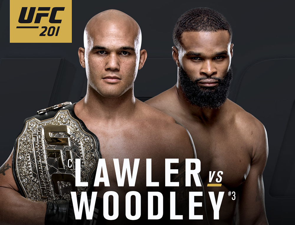 Poster/affiche UFC 201