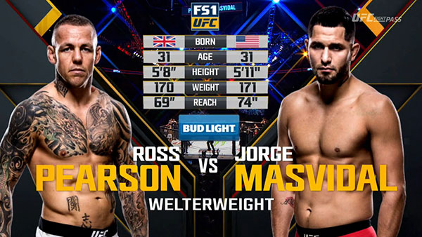 Ross Pearson contre Jorge Masvidal