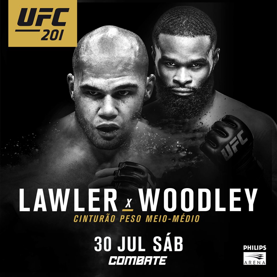 Poster/affiche UFC 201