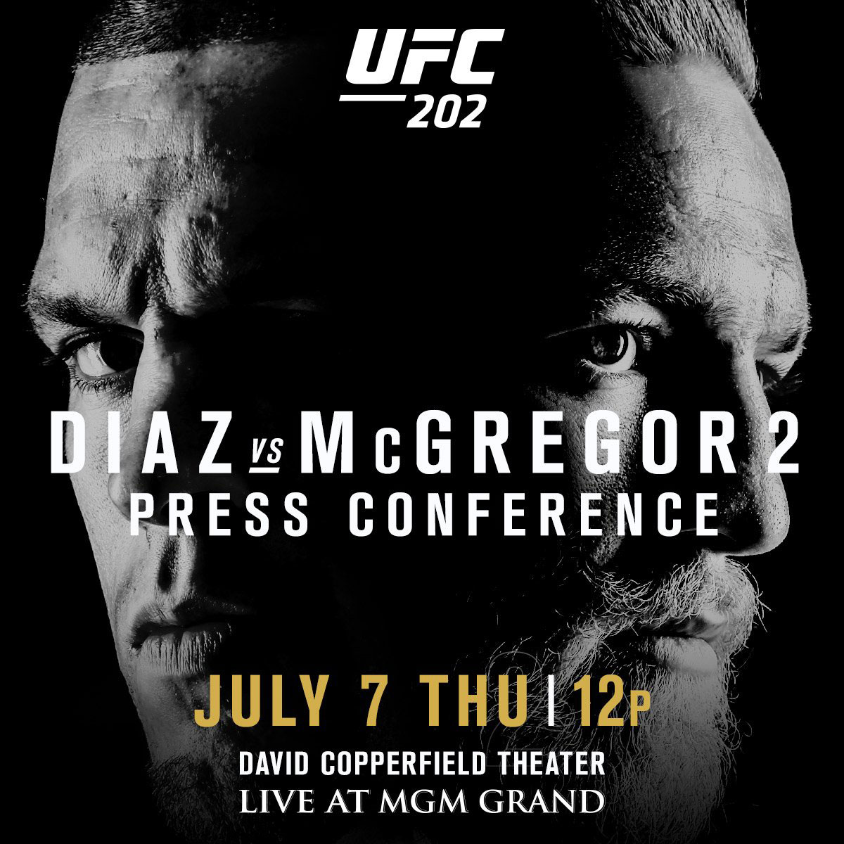 Poster/affiche UFC 202