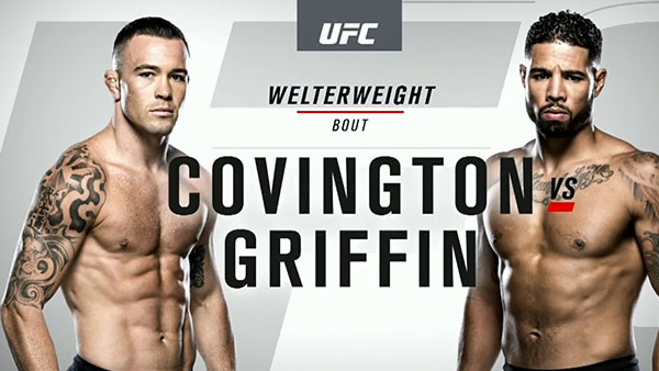 Colby Covington contre Max Griffin