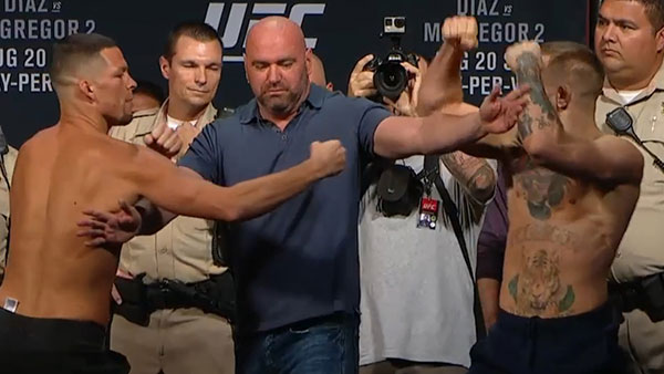 Nate Diaz contre Conor McGregor